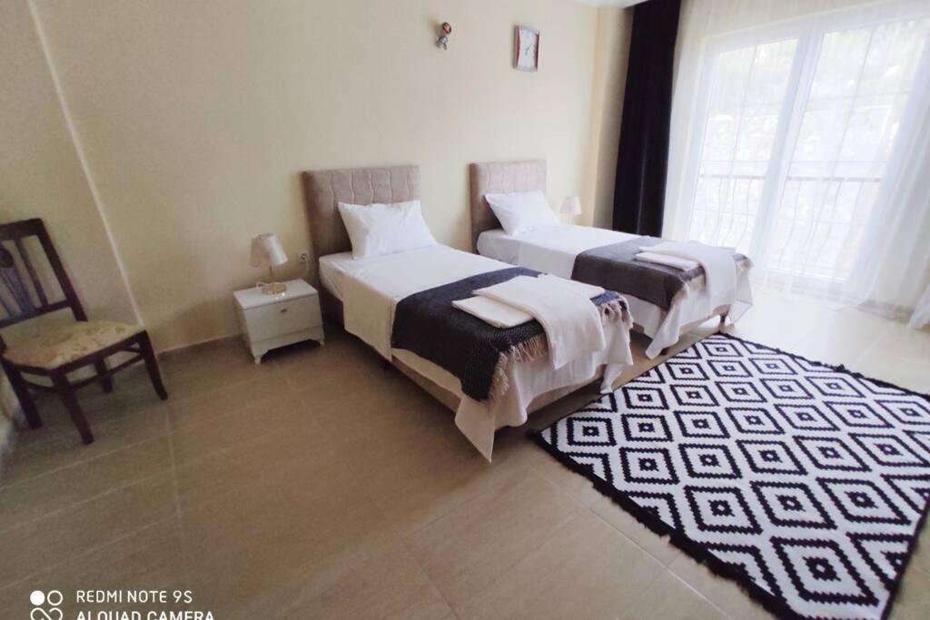 Kaş Güzey apart 3+1 Doğa ve deniz manzaralı Daire